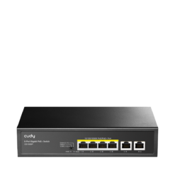 Switch Giga PoE Cudy GS1010P 3.0 6-Port 10/100/1000M
