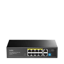 Switch Giga PoE Cudy GS1010P 3.0 8 cổng Gigabit + 2 cổng uplink Gigabit